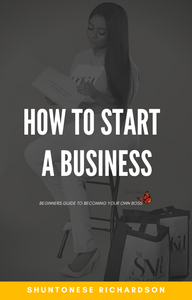 How to start a business EBOOK